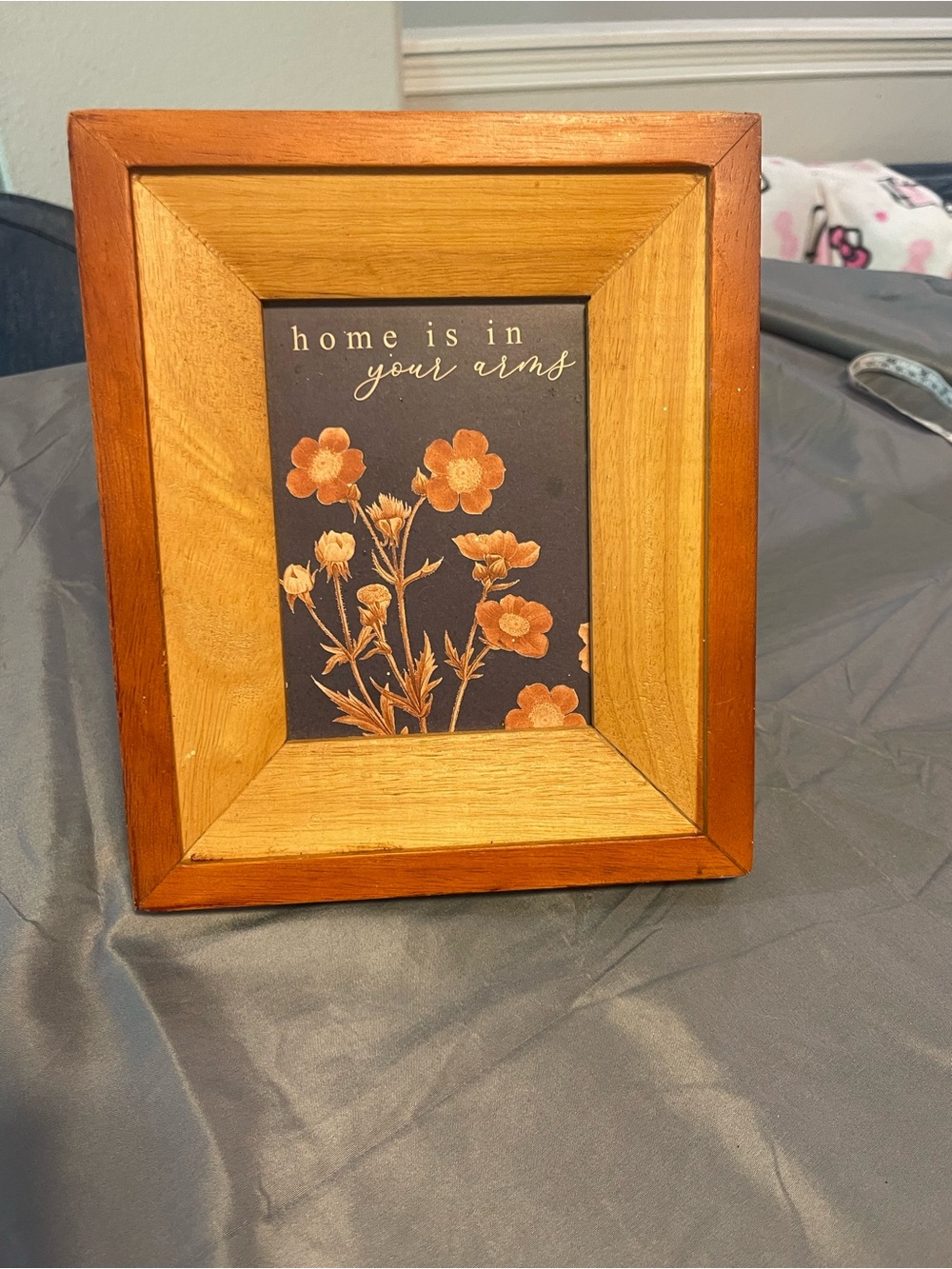 Hobby Lobby Wooden Picture Frame in Warm Brown and Natural Wood